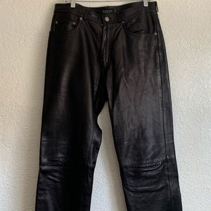 men gucci leather pants